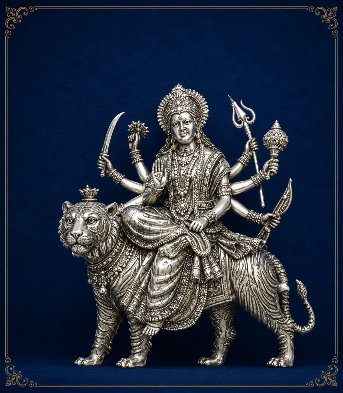 Silver Emerald Murti 92.5 collection, PM Jewellers
