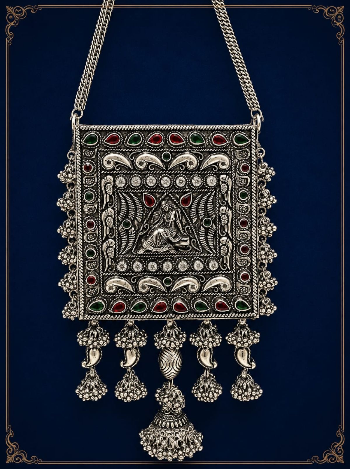 Silver Mobile Cover 78T collection, PM Jewellers